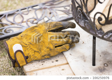 Preparation image for bonfire Camping image Preparation image for bonfire Camping image 100250976