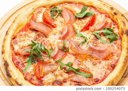 Traditional Italian pizza. Pizzeria menu. 100254073