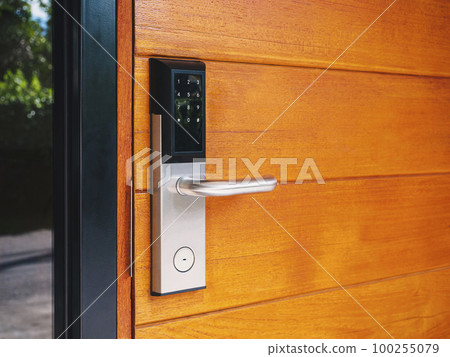 Digital door lock Key card room access Security system 100255079