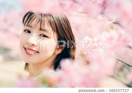 Female beauty flower Female beauty flower 100257727