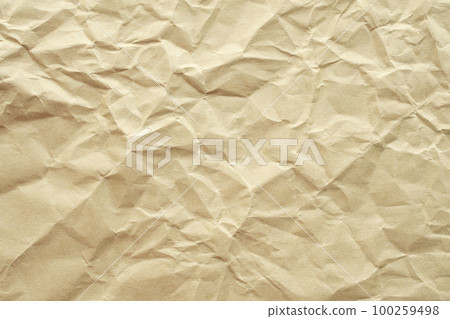 Brown crumpled recycle paper texture background Brown crumpled recycle paper texture background 100259498
