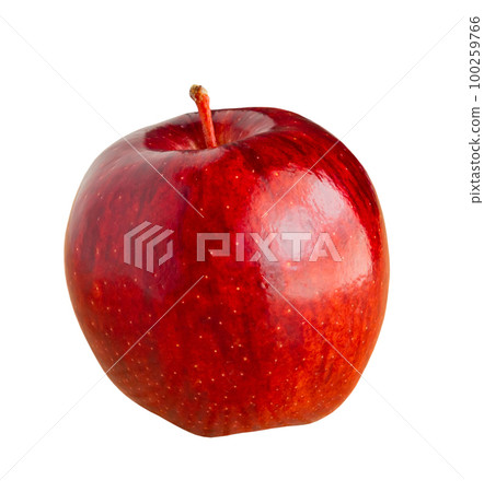 Fresh red apple isolated on white background Fresh red apple isolated on white background 100259766