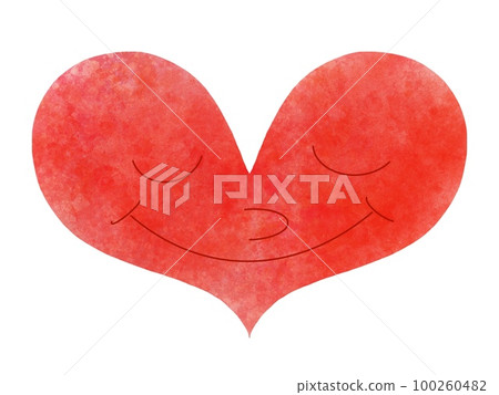 水彩癒合的臉心 100260482