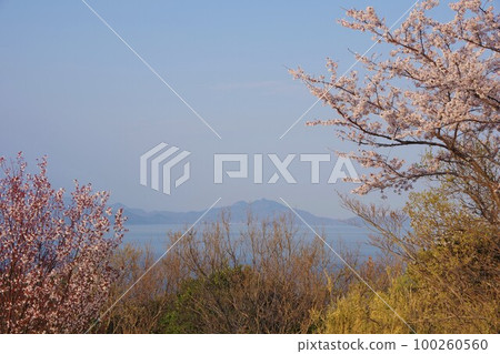 Sanuki City, Kagawa Prefecture Looking towards Mt. Goishi on Shodoshima Island from Ogushi Nature Park Sanuki City, Kagawa Prefecture Looking towards Mt. Goishi on Shodoshima Island from Ogushi Nature Park 100260560