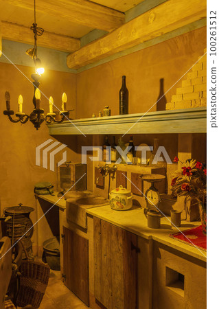 Traditional winemaking equipment in Piedmont, Italy Traditional winemaking equipment in Piedmont, Italy 100261512