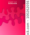 the pink flat paper cut bacgkround the pink flat paper cut bacgkround 100262056