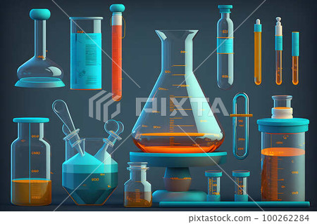 Laboratory equipment created with generative AI technology 100262284