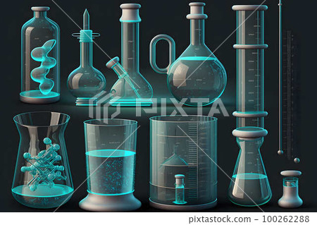 Laboratory equipment created with generative AI technology 100262288