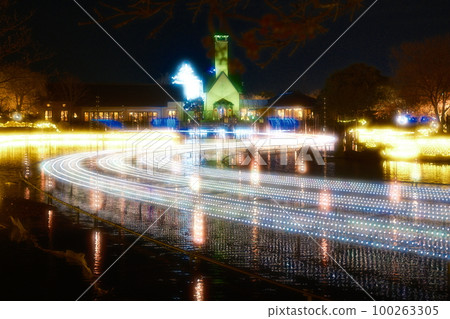 Nabana no Sato Water Illumination, Taiga of Light 100263305
