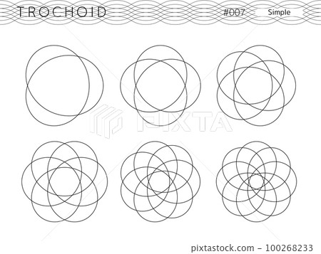 擺線簡約風格設計集_007 100268233