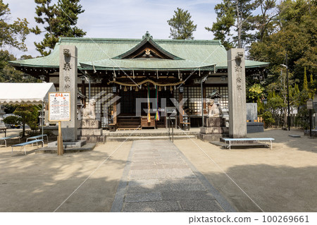 須佐之男尊神社(江坂神社)禮拜堂攝於2023年3月5日 須佐之男尊神社(江坂神社)禮拜堂攝於2023年3月5日 100269661