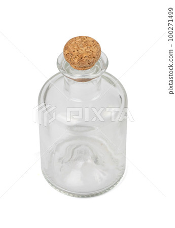 Old Glass Bottle Isolated, Vintage Bottles Collection Old Glass Bottle Isolated, Vintage Bottles Collection 100271499