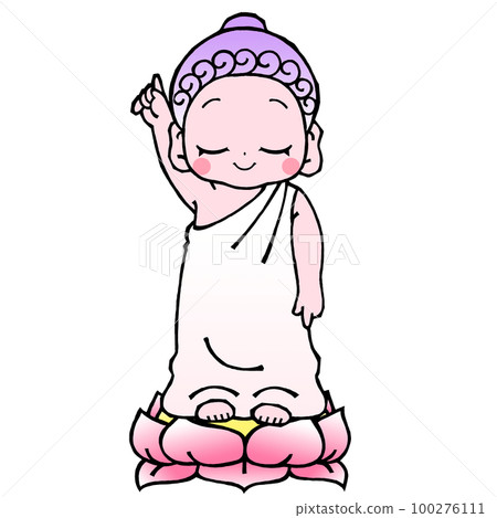 birth shakya buddha - Stock Illustration [100276111] - PIXTA