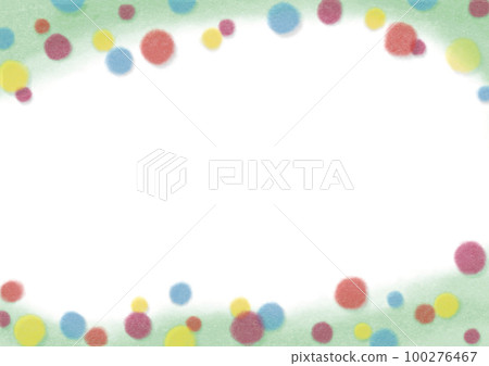 Colorful polka dots background 100276467
