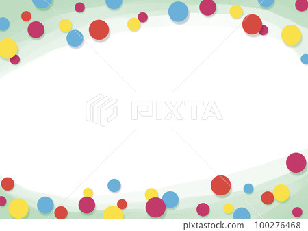 Colorful polka dots background Colorful polka dots background 100276468