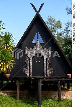 intricate details of the buildings' design and the contrast between their sharp edges and organic surroundings. intricate details of the buildings' design and the contrast between their sharp edges and organic surroundings. 100277208