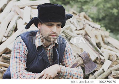 lumberjack in the hat 100279070