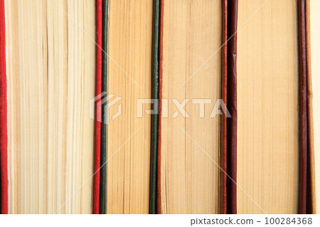 Collection of different old books as background Collection of different old books as background 100284368