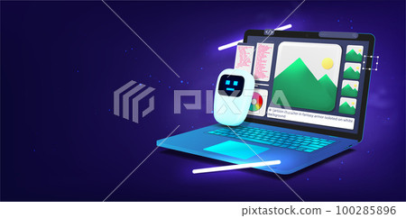 Creating an image using artificial intelligence, neural networks Creating an image using artificial intelligence, neural networks 100285896
