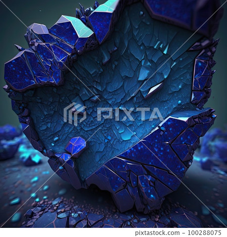 Lapis Lazuli Texture, Blue Stone Background, Lazure Gem Slice, Dark Blue Crystal, Abstract Generative Ai Illustration Lapis Lazuli Texture, Blue Stone Background, Lazure Gem Slice, Dark Blue Crystal, Abstract Generative Ai Illustration 100288075