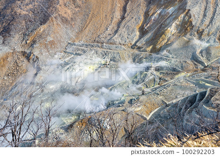 Owakudani, Hakone Town, Kanagawa Prefecture 100292203