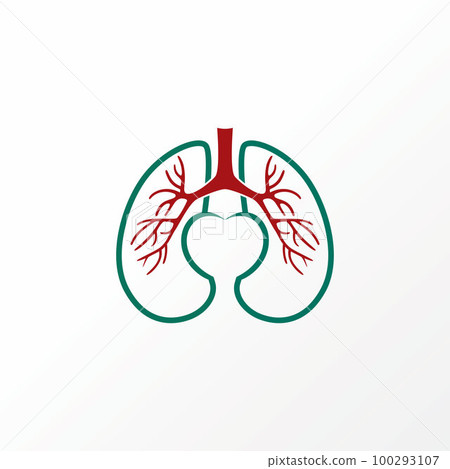 Unique and simple lungs and love in line art or out muscle nerves image graphic icon logo design abstract concept vector stock. Can be used as a symbol related to health or organ Unique and simple lungs and love in line art or out muscle nerves image graphic icon logo design abstract concept vector stock. Can be used as a symbol related to health or organ 100293107
