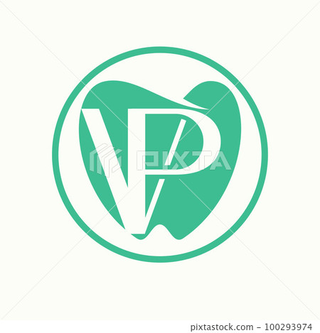 Simple and unique letter or word VP or PV sans serif merge font in tooth dental image graphic icon logo design abstract concept vector stock. Can be used as symbol related to monogram or clinic Simple and unique letter or word VP or PV sans serif merge font in tooth dental image graphic icon logo design abstract concept vector stock. Can be used as symbol related to monogram or clinic 100293974