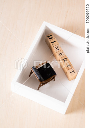 DEMERIT in a white box DEMERIT in a white box 100294610