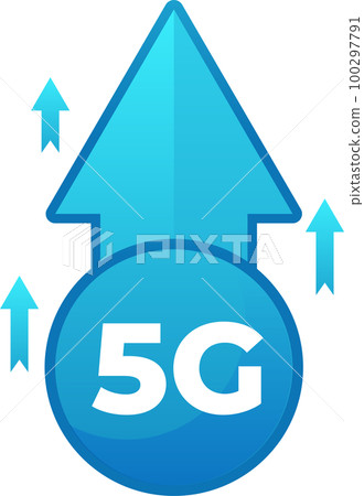 Mobile wireless 5th generation technology icon element illustration. 5G wireless network technology concept Mobile wireless 5th generation technology icon element illustration. 5G wireless network technology concept 100297791