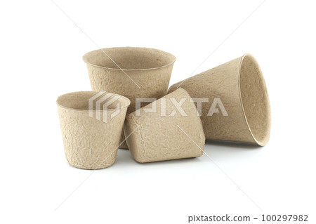 Biodegradable peat pots for vegetables herbs flowers Biodegradable peat pots for vegetables herbs flowers 100297982