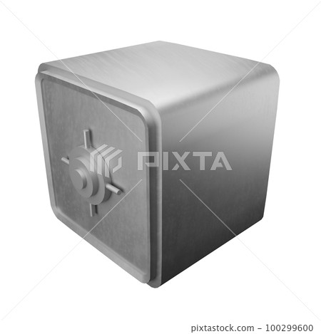 3d rendering of money storage vault 100299600