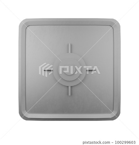 3d rendering of money storage vault 100299603