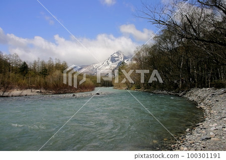 Azusi River in Kamikochi 100301191