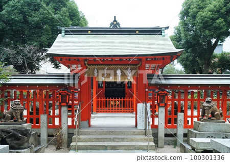 Suikyo Tenmangu Shrine (Tenjin, Fukuoka City) *Scheduled to be relocated by Tenjin Big Bang 100301336