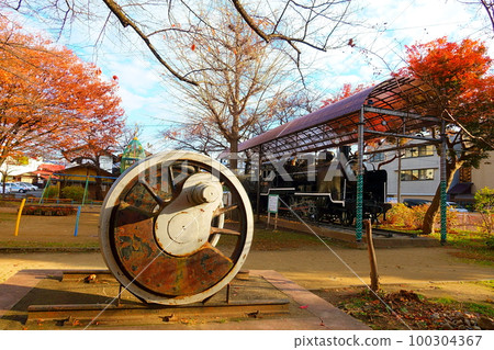 Steam locomotive SL Type 8620 Second Park Yamagata City 100304367