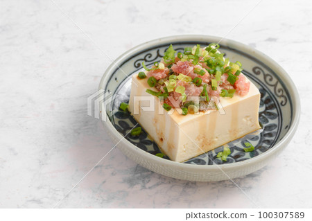 Negitoro cold tofu Negitoro cold tofu 100307589