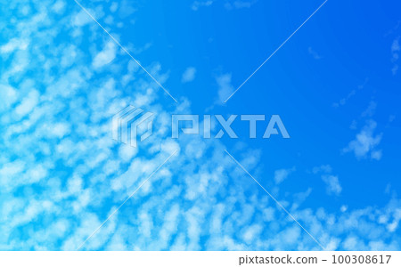 Blue sky and clouds 06 Scale clouds Blue sky and clouds 06 Scale clouds 100308617