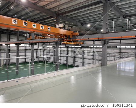 Inside view of the machine shop 100311341