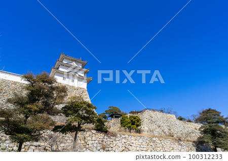 《兵庫縣》明石城/明石城的風景 100312233