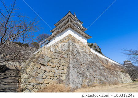 《兵庫縣》明石城/明石城的風景 100312242