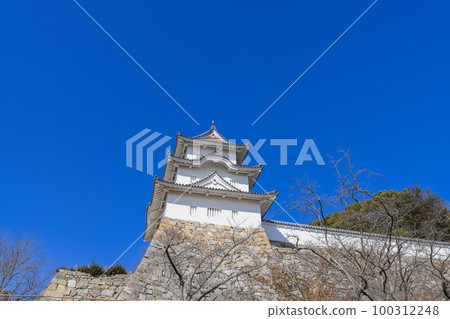 《兵庫縣》明石城/明石城的風景 《兵庫縣》明石城/明石城的風景 100312248