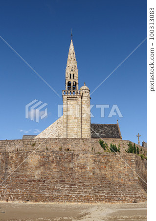 Church of Saint Michele, Saint-Michel-en-Greve, France 100313083