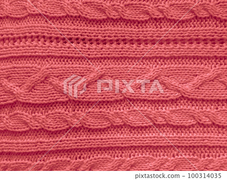 Organic knit texture with macro woven threads. Organic knit texture with macro woven threads. 100314035
