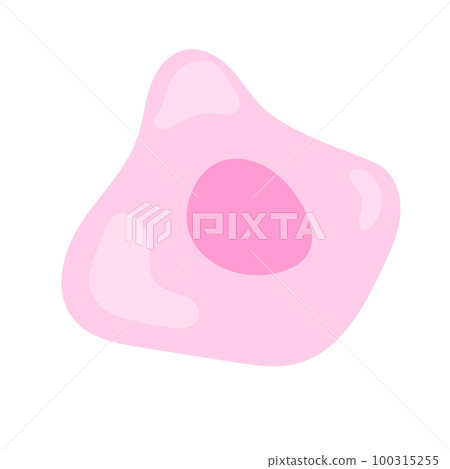 Human stem cell icon for medical design 100315255