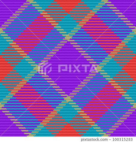 Plaid background pattern. Seamless fabric texture. Tartan vector textile check. Plaid background pattern. Seamless fabric texture. Tartan vector textile check. 100315283