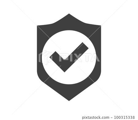 Good icon vector. Business success sign. Best quality symbol of correct, verified, certificate, approval, accepted, confirm, check mark. 100315338