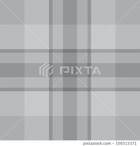 Plaid check pattern. Seamless fabric texture. Tartan textile print. 100315371