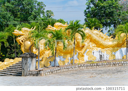 Pagoda in Vietnam 100315711