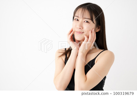 女性微笑美形象 女性微笑美形象 100319679