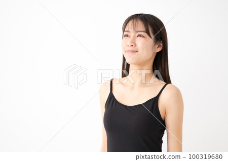 女性微笑美形象 女性微笑美形象 100319680